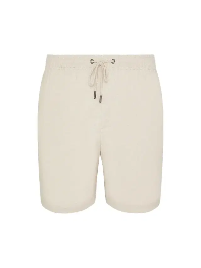 Onia Men's Stretch Linen-Blend Drawstring Shorts - Stone