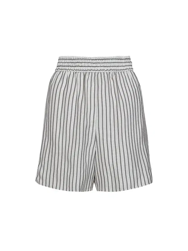 TWP Women's His Trunks Striped Silk Shorts - Turkish Coffee