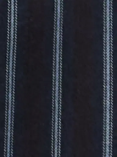 TWP Women's Striped Silk Pajama Pants - Blue Nights Turkish Coffee | Thumbnail 6 TWP Women's Striped Silk Pajama Pants - Blue Nights Turkish Coffee | Thumbnail 6