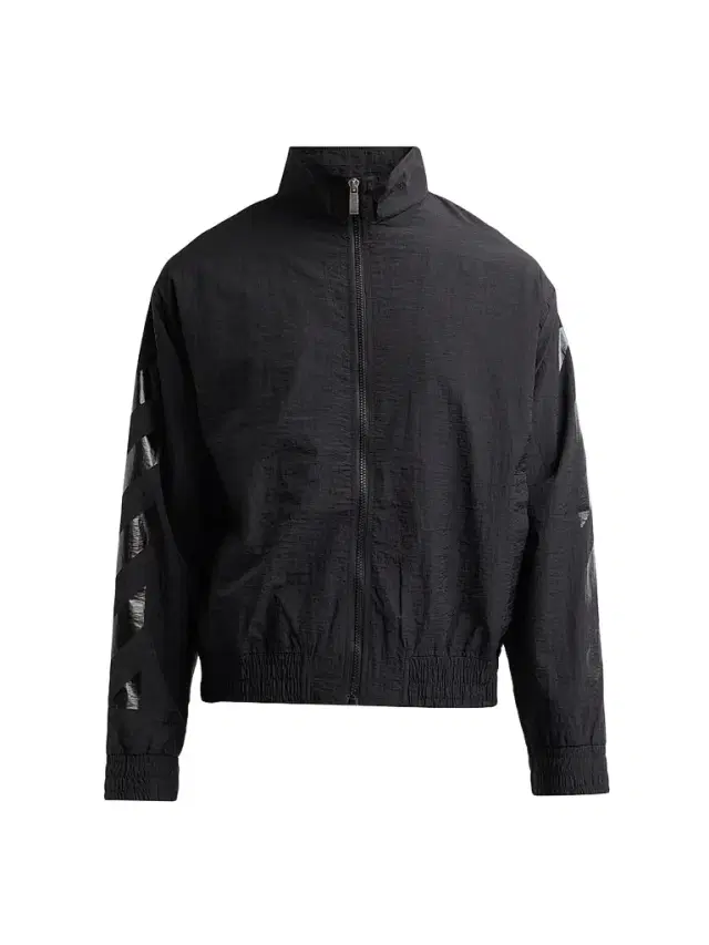 Off-White Men's Glossy Arrow Nylon Track Jacket