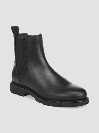 Vince Women's Sevyn 30MM Leather Chelsea Boots - Black | Thumbnail 3 Vince Women's Sevyn 30MM Leather Chelsea Boots - Black | Thumbnail 3