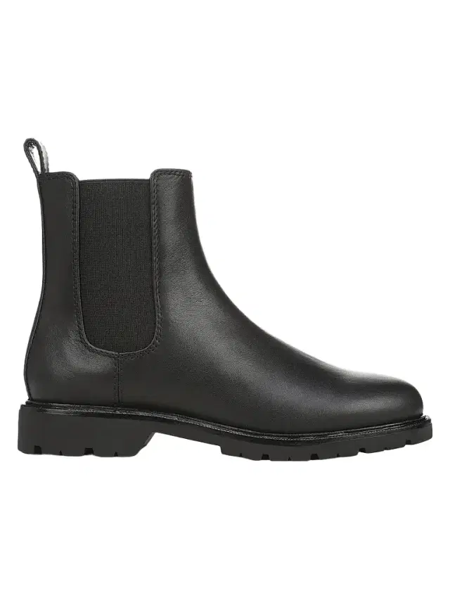 Vince Women's Sevyn 30MM Leather Chelsea Boots - Black