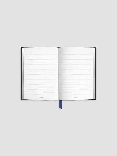 Montblanc Medium Soft Grain Leather Notebook - Black | Thumbnail 2