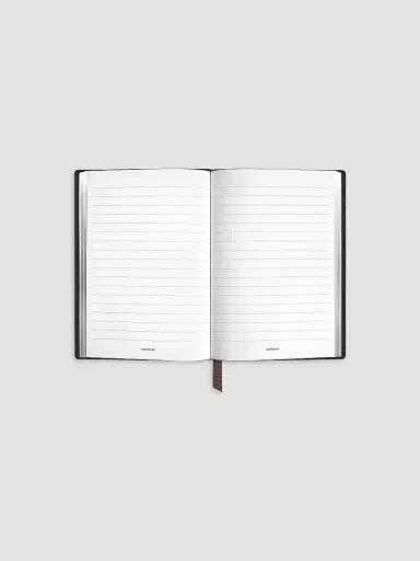Montblanc Medium Soft Grain Leather Notebook - Brown | Thumbnail 2