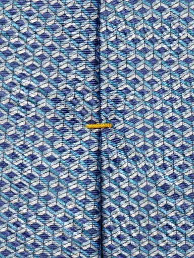 Eton Men's Geometric Silk Tie | Thumbnail 3 Eton Men's Geometric Silk Tie | Thumbnail 3
