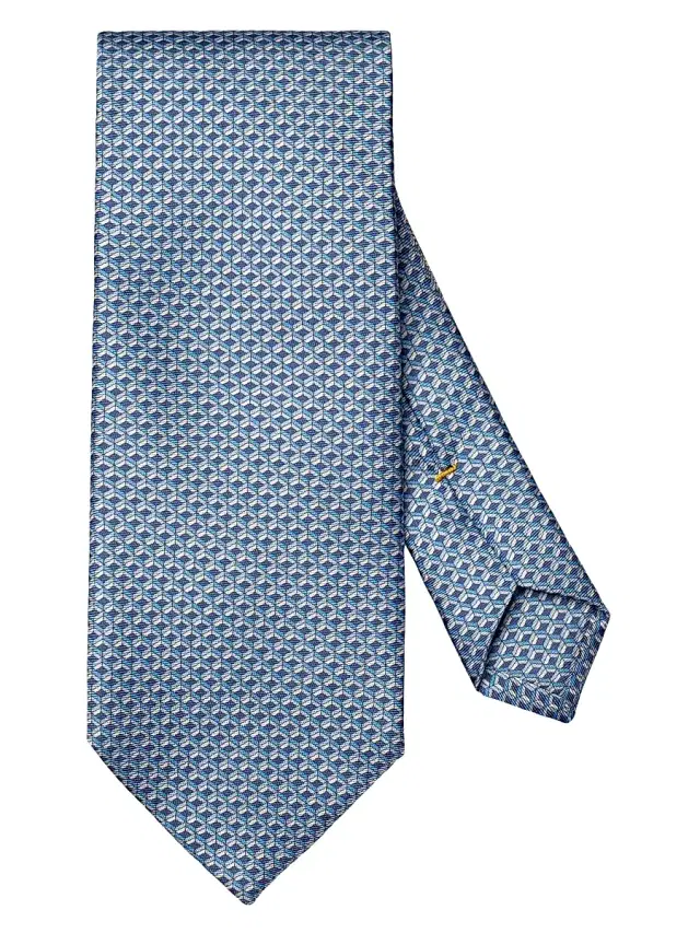 Eton Men's Geometric Silk Tie