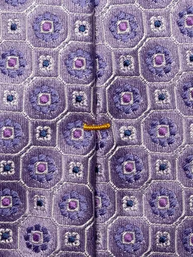 Eton Men's Floral Woven Silk Tie | Thumbnail 3
