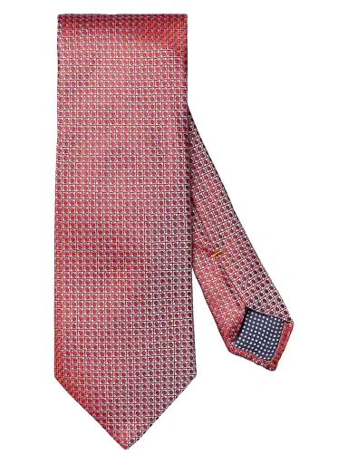 Eton Men's Micro Circle Silk Tie | Thumbnail 1 Eton Men's Micro Circle Silk Tie | Thumbnail 1