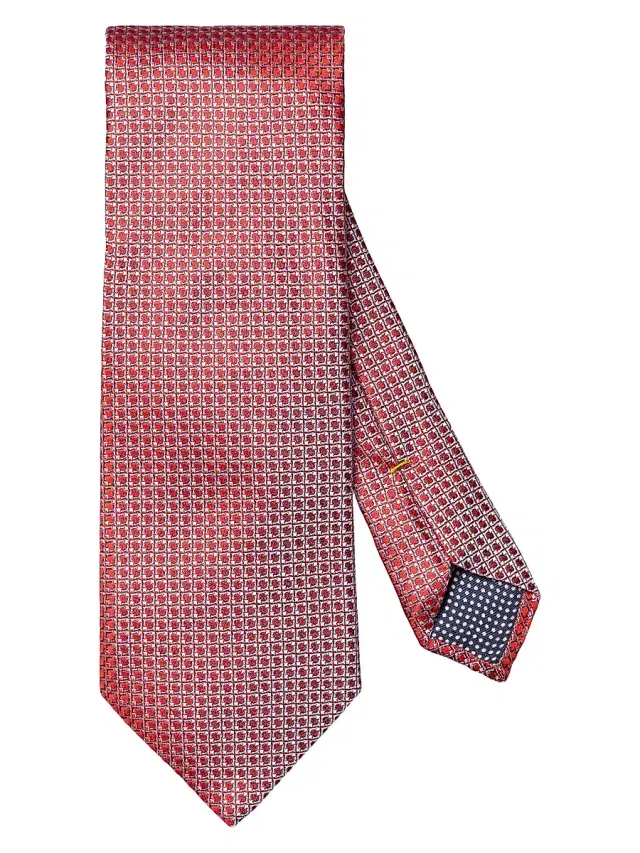 Eton Men's Micro Circle Silk Tie
