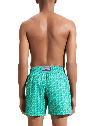Vilebrequin Men's Ronde Des Tortues Swim Shorts - Vert Tropezien | Thumbnail 5