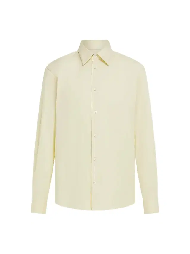 FERRAGAMO Men's Micro-Print Stretch-Cotton Poplin Shirt - Vanilla