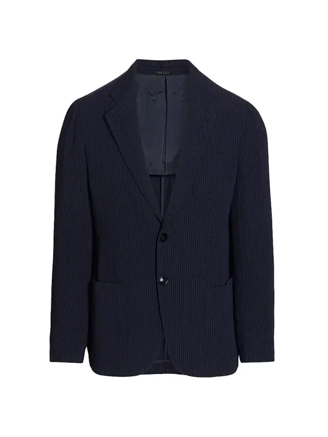 Giorgio Armani Men's Upton Seersucker Jacket