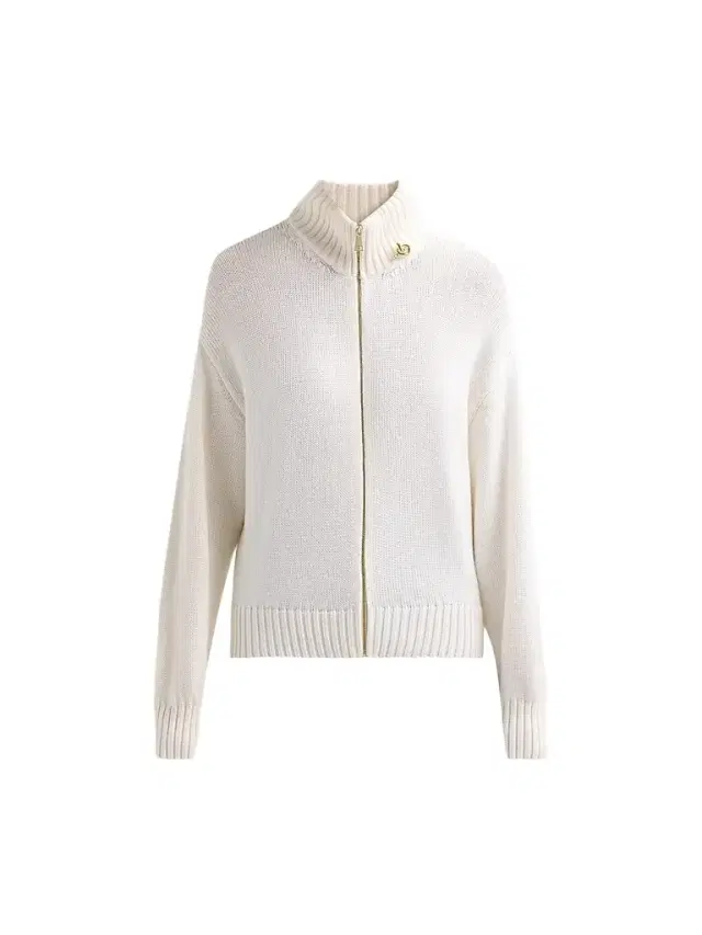 Fabiana Filippi Women's Merino Wool Zip-Up Cardigan - Rafia