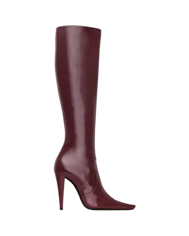 Yves Saint Laurent 77 boots in smooth leather
