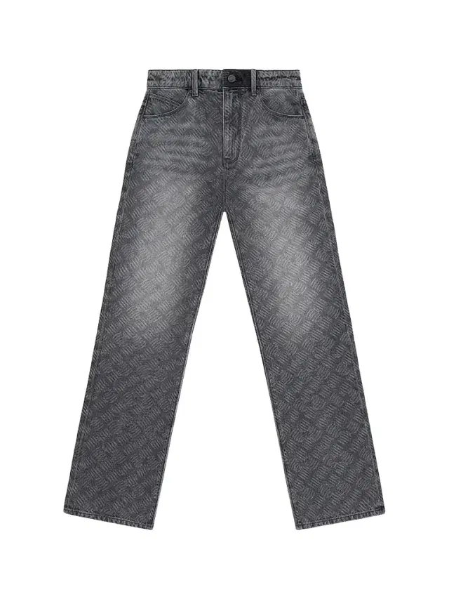 RTA Men's Curva Ultra Jonas Straight-Leg Jeans - Ash Charcoal Metal Grill