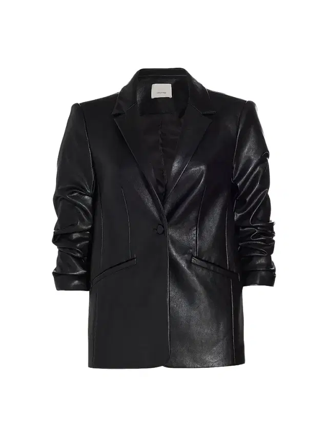 Cinq à Sept Women's Kylie Faux Leather Jacket - Black