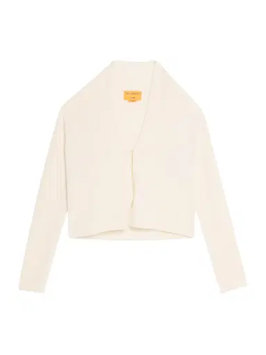 Guest In Residence Women's Stealth Cashmere Cardigan - Cream | Thumbnail 1