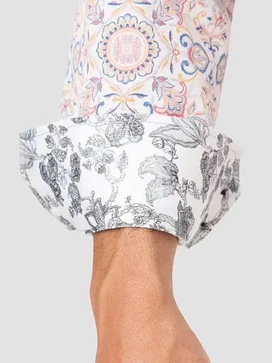 Robert Graham Men's Fairview Floral Stretch-Cotton Button-Front Shirt | Thumbnail 4 Robert Graham Men's Fairview Floral Stretch-Cotton Button-Front Shirt | Thumbnail 4