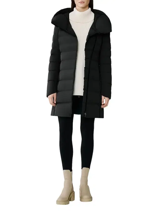 Soia & Kyo Women's Judy Stretch Down Coat - Black - Size XS