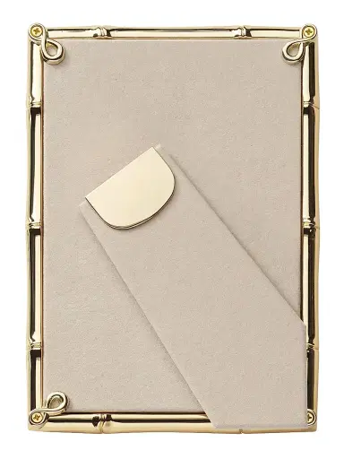 AERIN Ava Bamboo-Effect Brass Frame | Thumbnail 3