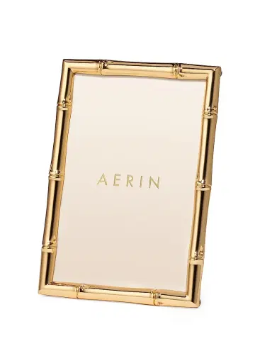 AERIN Ava Bamboo-Effect Brass Frame | Thumbnail 1