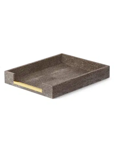 AERIN Shagreen Paper Tray | Thumbnail 2