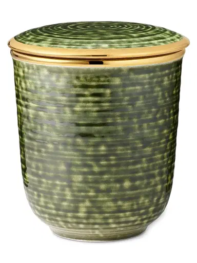 AERIN Savoy 10K Gold & Ceramic Nendaz Candle | Thumbnail 3 AERIN Savoy 10K Gold & Ceramic Nendaz Candle | Thumbnail 3