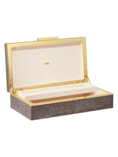 AERIN Shagreen Envelope Box | Thumbnail 2