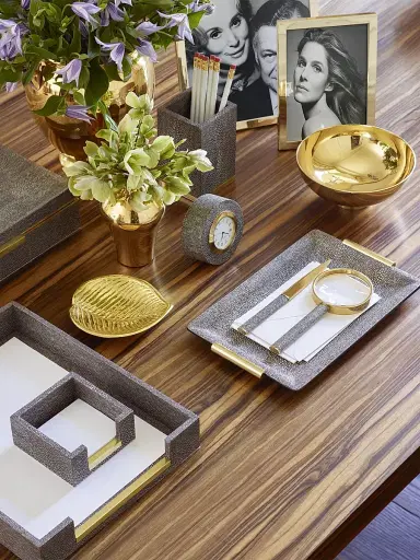 AERIN Shagreen Envelope Box | Thumbnail 3