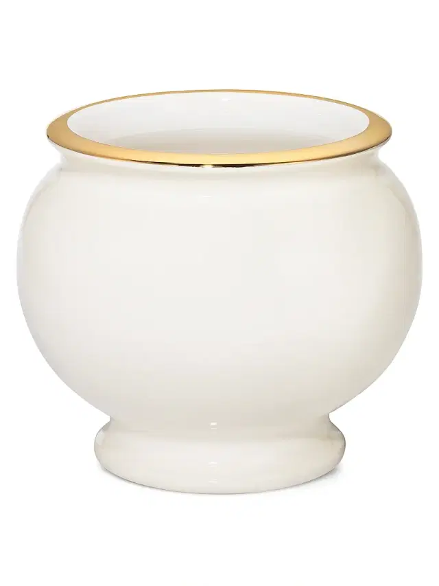 AERIN Introduction Siena Cachepot - Cream
