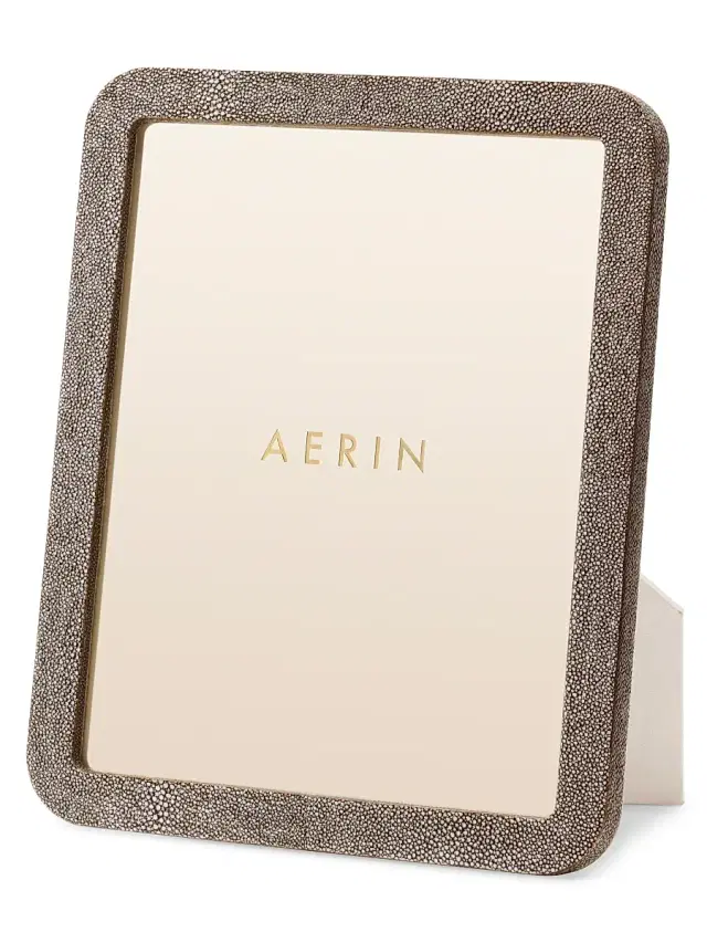 AERIN Modern Shagreen Frame