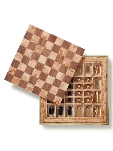 AERIN Shagreen Chess Set | Thumbnail 3