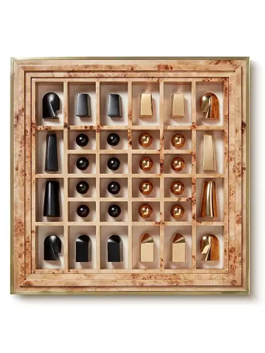 AERIN Shagreen Chess Set | Thumbnail 4