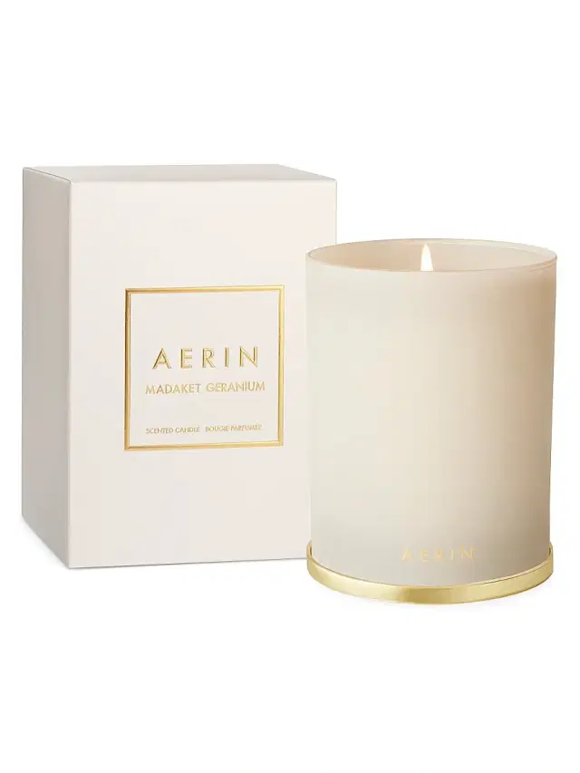 AERIN Introduction Madaket Geranuim Candle