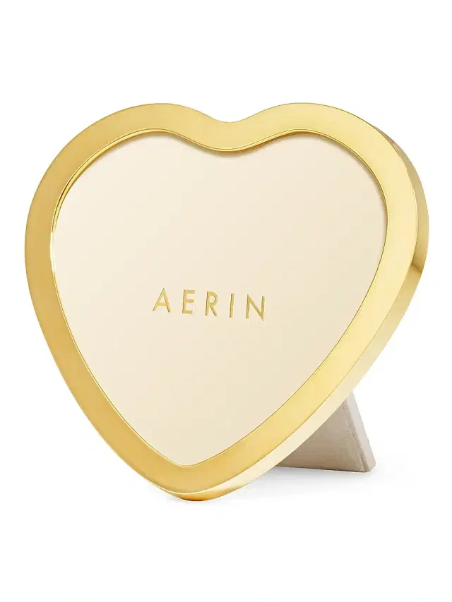 AERIN Martin Heart Frame - Gold