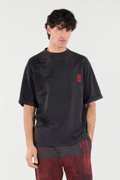 Roberto Cavalli T-Shirt With Ideogram RC Monogram | Thumbnail 2