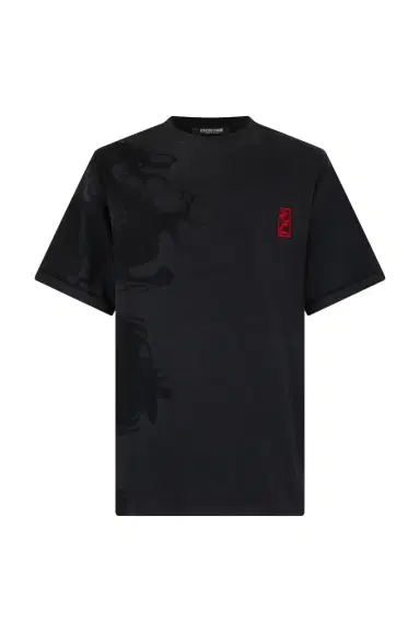 Roberto Cavalli T-Shirt With Ideogram RC Monogram | Thumbnail 1