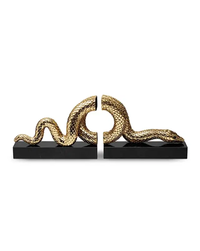 L'Objet Snake Bookend Set