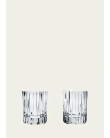 Baccarat Harmonie Crystal Triple Old Fashion Tumblers, Set of 2 | Thumbnail 1