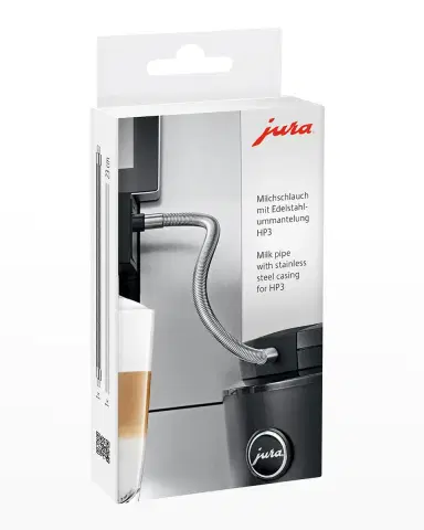 Jura Milk Pipe with Stainless Steel Casing - Fits X8, Z10, S8, E8 | Thumbnail 4