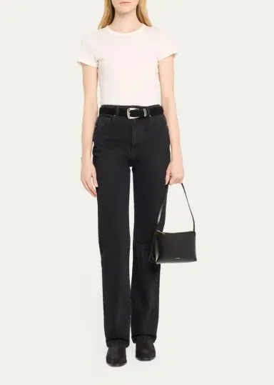 MANSUR GAVRIEL Gaia Zip Leather Shoulder Bag | Thumbnail 5