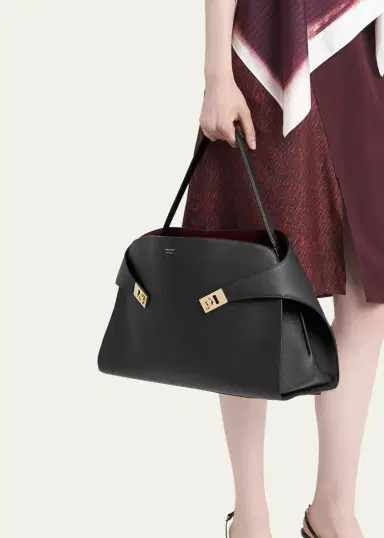 Ferragamo Large Hug Soft Bicolor Shoulder Bag | Thumbnail 2 Ferragamo Large Hug Soft Bicolor Shoulder Bag | Thumbnail 2