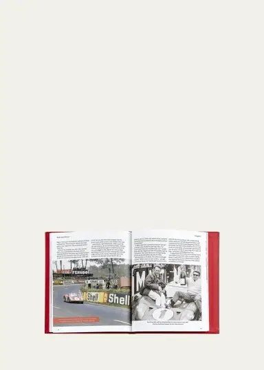 Graphic Image "Ford vs. Ferrari" Leather-Bound Book by John Starkey | Thumbnail 3