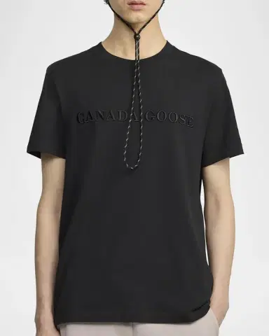 Canada Goose Men's Emerson Wordmark T-Shirt | Thumbnail 4