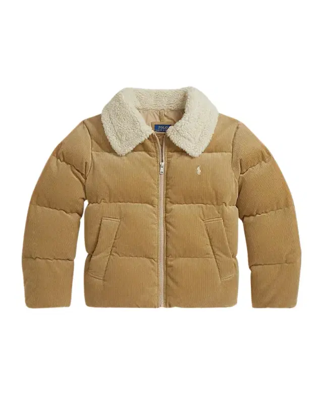 Polo Ralph Lauren COTTON CORDUROY-PUFFER-OUTERWEAR-COAT
