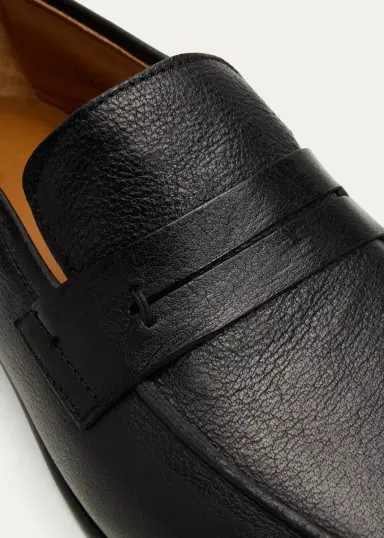 Bergdorf Goodman Men's Patent-Finish Buffalo Leather Derby Shoes | Thumbnail 3 Bergdorf Goodman Men's Patent-Finish Buffalo Leather Derby Shoes | Thumbnail 3
