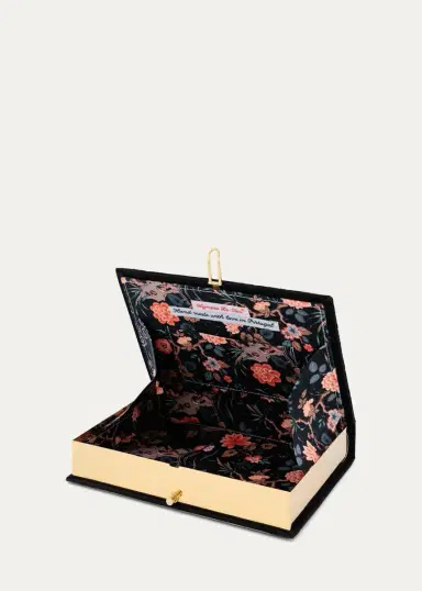 Olympia Le-Tan Voyages The Parisiennes Book Clutch Bag | Thumbnail 3