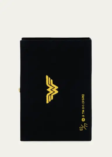 Olympia Le-Tan Wonder Woman Book Clutch Bag | Thumbnail 2