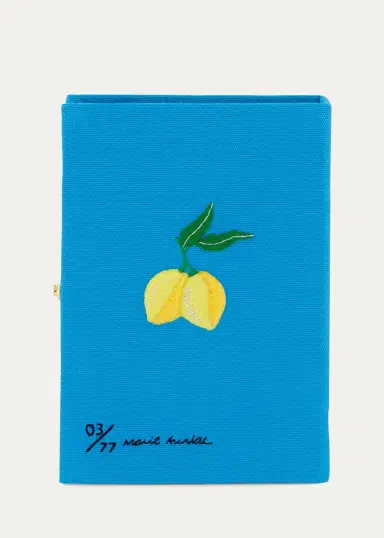 Olympia Le-Tan Voyages Lettres de Capri Book Clutch Bag | Thumbnail 2 Olympia Le-Tan Voyages Lettres de Capri Book Clutch Bag | Thumbnail 2