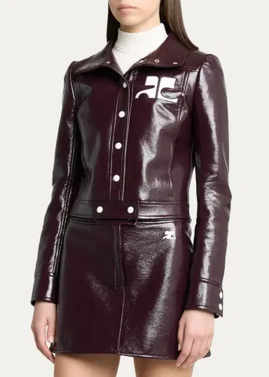 Courrèges Vinyl Reedition Jacket | Thumbnail 8